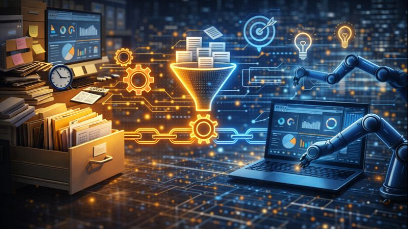 Dataeasy mostra como a automação de rotinas reduz gargalos em organizações complexas.